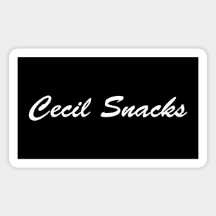 Cecil Snacks Magnet